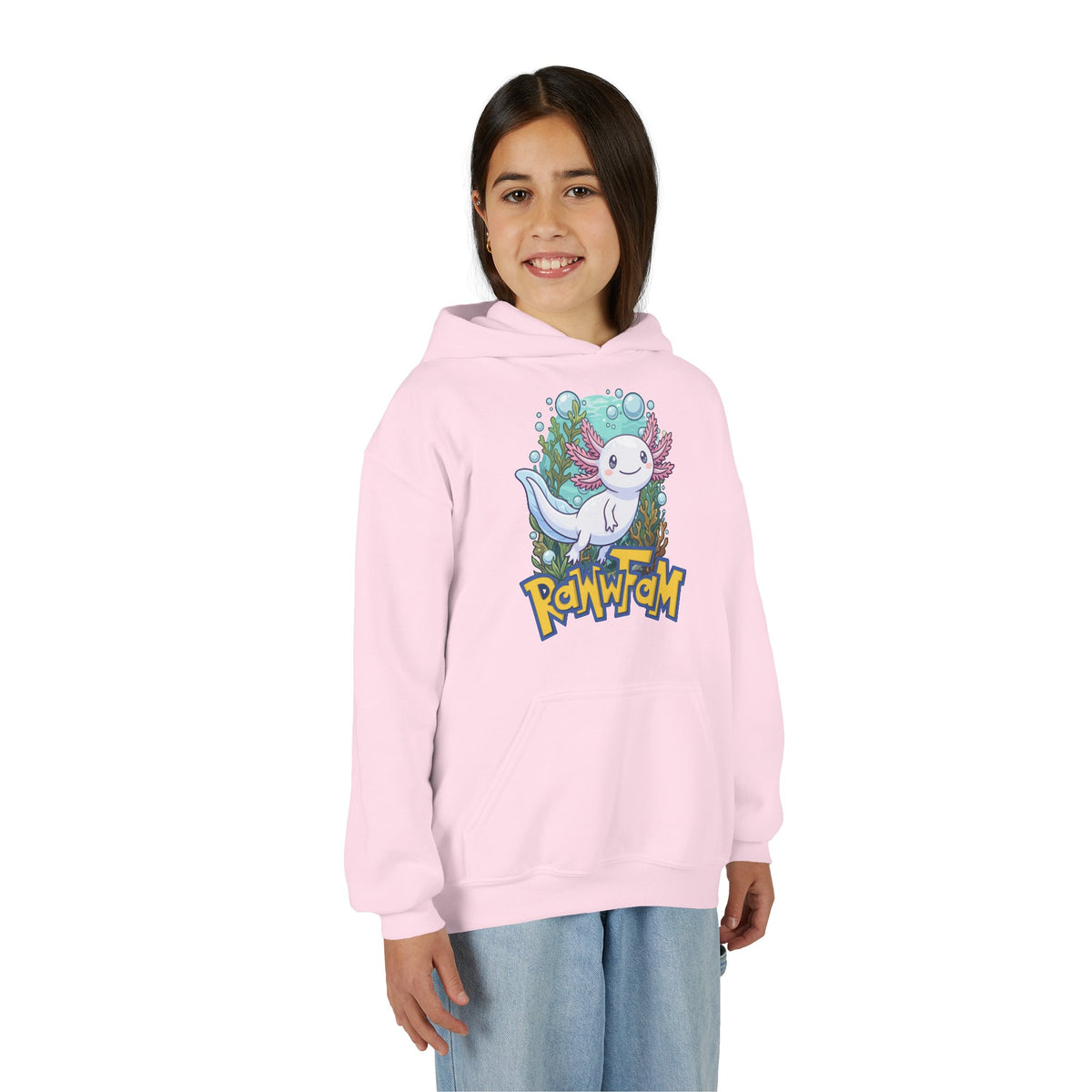 (Kids) Axolotl Hoodie