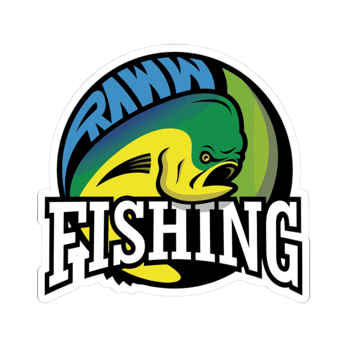 RawwFishing Sticker