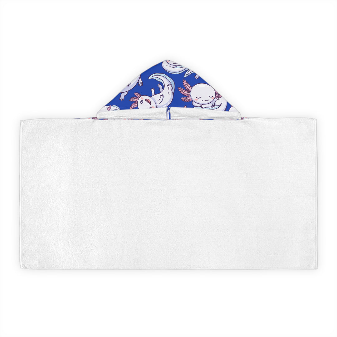 (Kids) Axolotl Hooded Towel