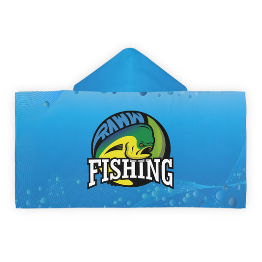(Kids) Raww Fishing Hooded Towel
