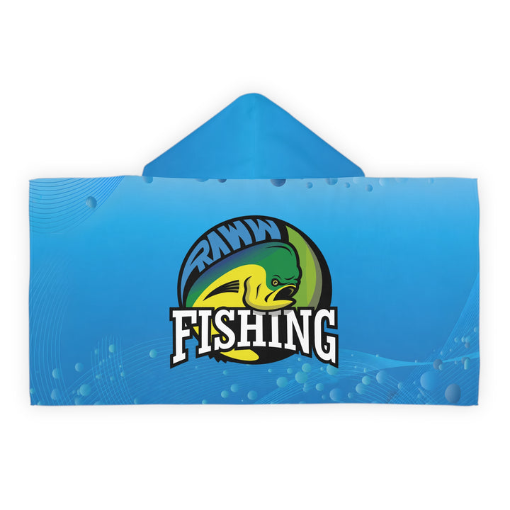 (Kids) Raww Fishing Hooded Towel