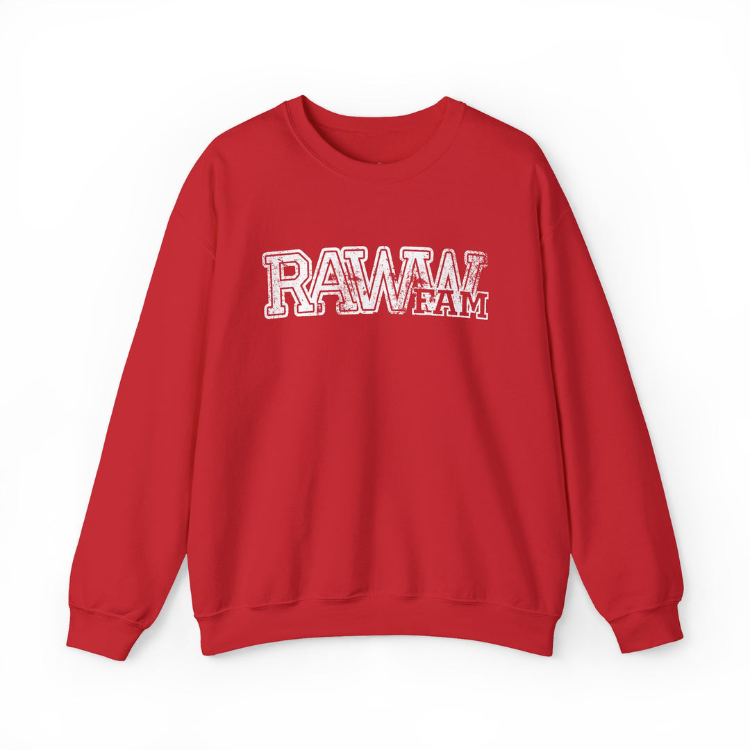 (Adults) RawwFam Varsity Crewneck