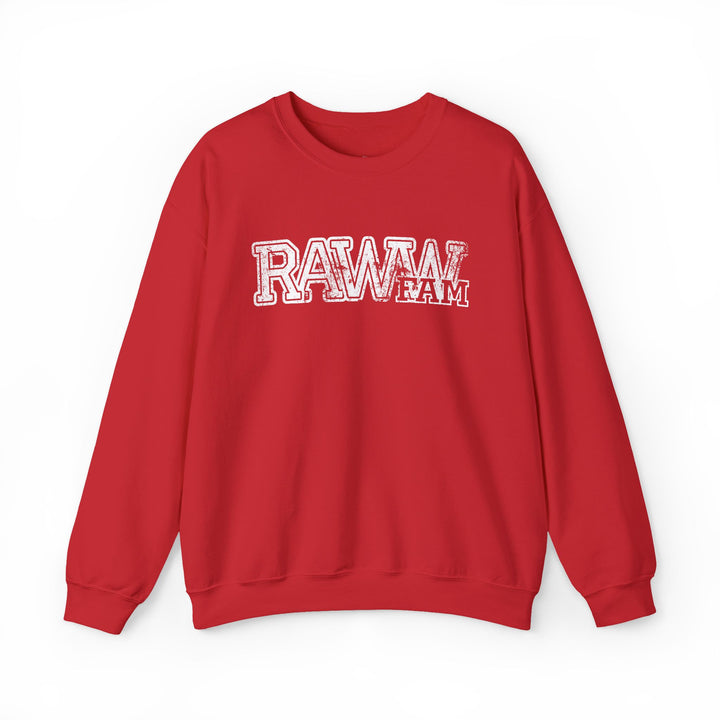 (Adults) RawwFam Varsity Crewneck