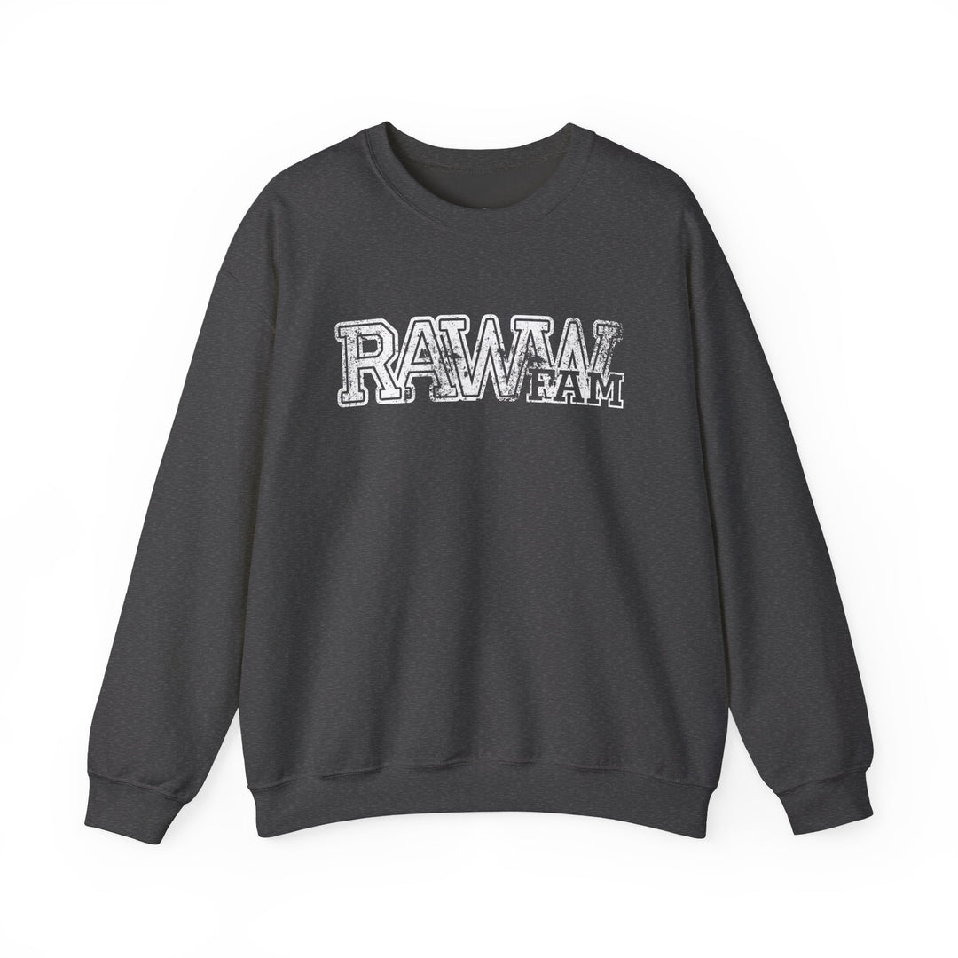 (Adults) RawwFam Varsity Crewneck