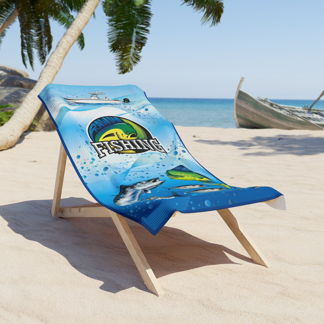 RawwFishing Beach Towel