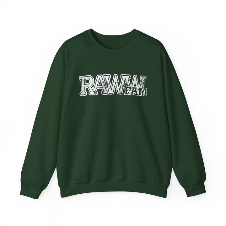 (Adults) RawwFam Varsity Crewneck