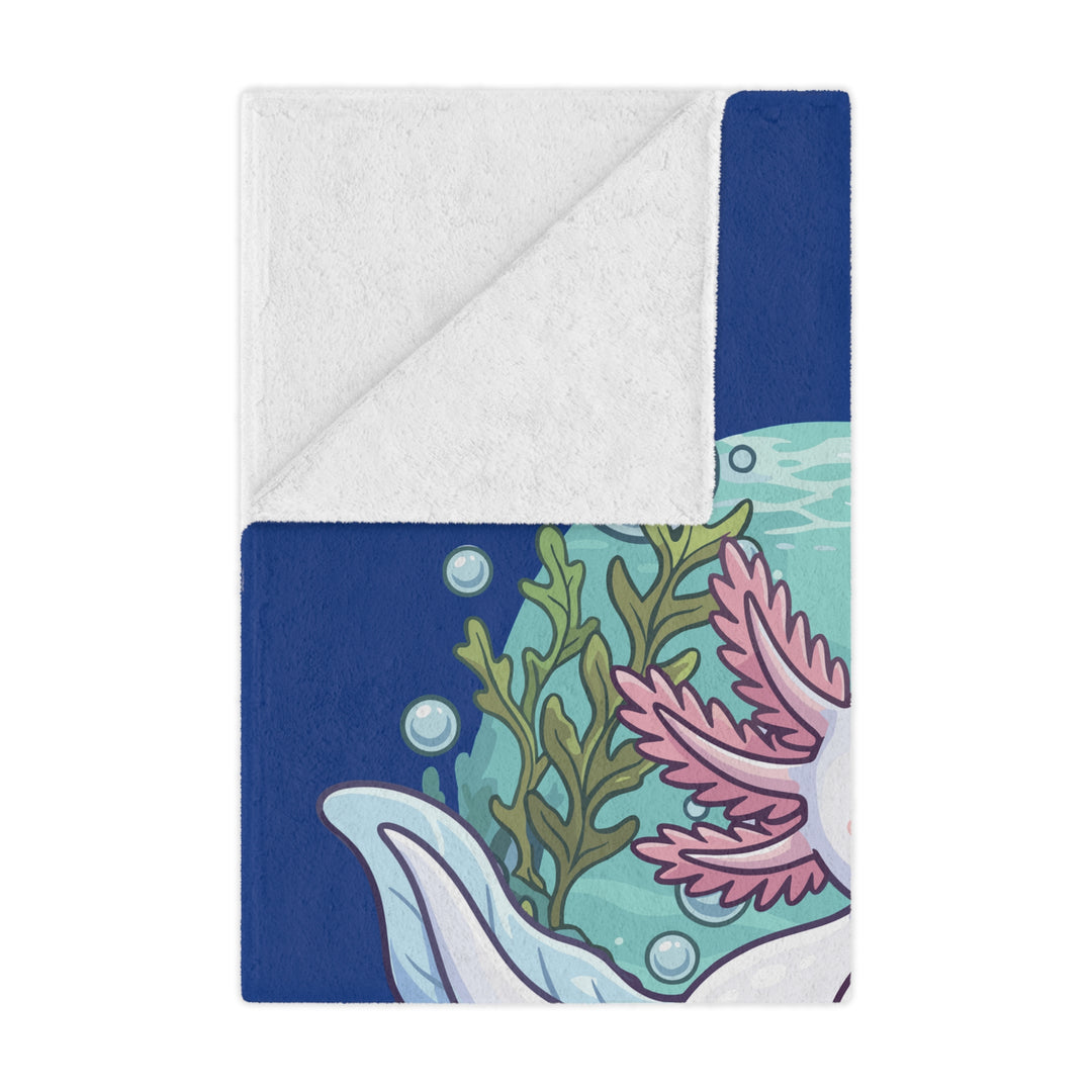 Axolotl Minky Blanket