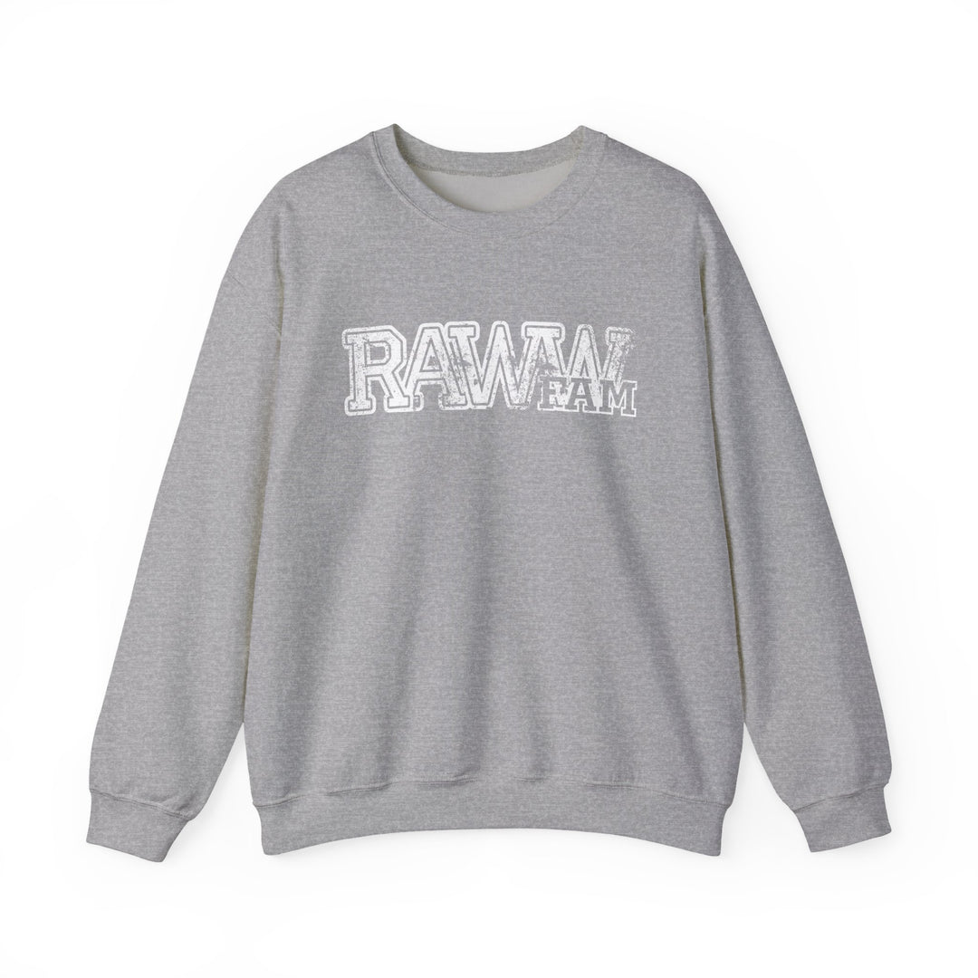 (Adults) RawwFam Varsity Crewneck
