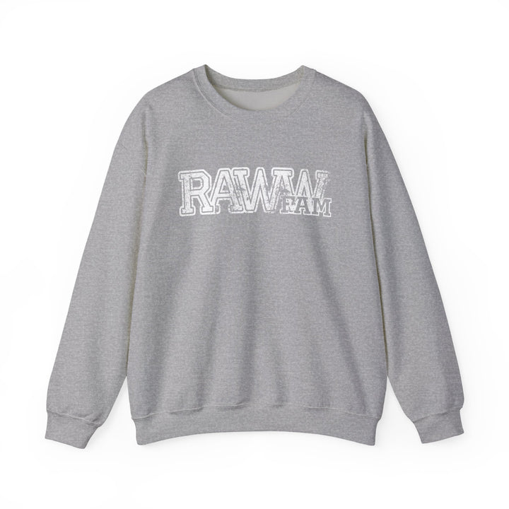 (Adults) RawwFam Varsity Crewneck