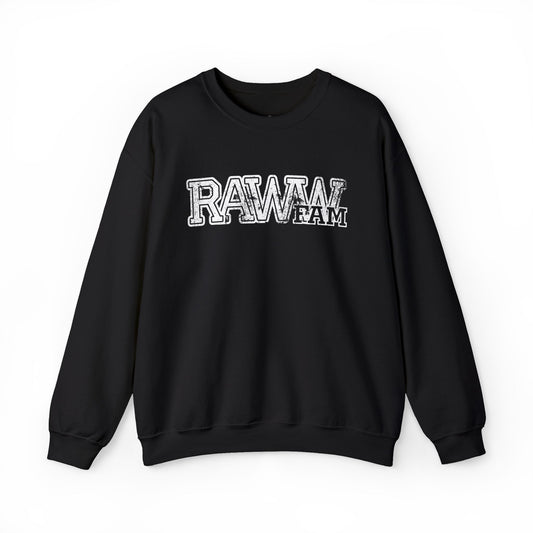 (Adults) RawwFam Varsity Crewneck