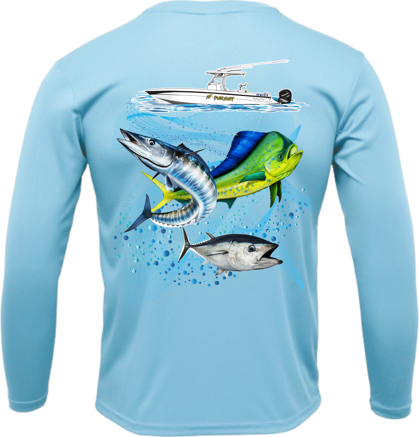 Performance Long Sleeve Light Blue