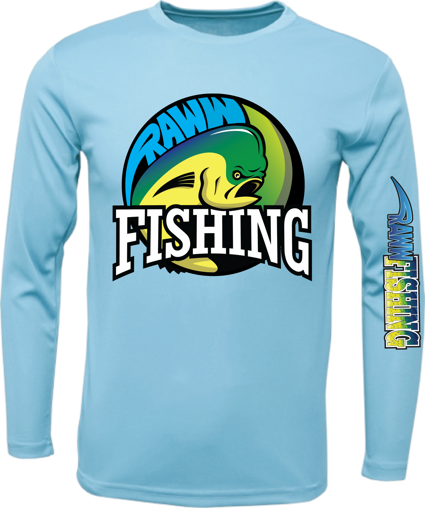 Performance Long Sleeve Light Blue